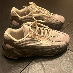 adidas Women's Sneakers in Gray and Cream